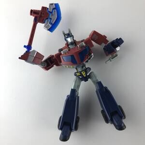 Transformers Legacy United Animated Optimus Prime Action Figure 2007 Tomy
